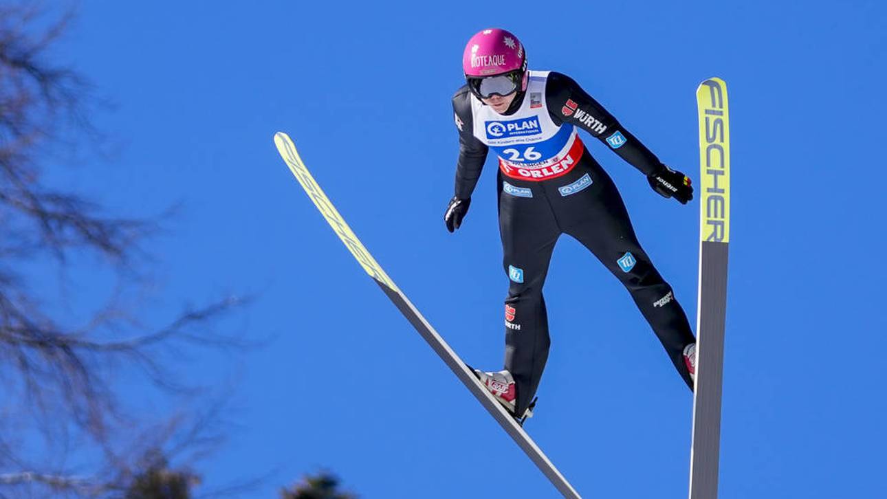 Rekord für deutsche Skispringerin