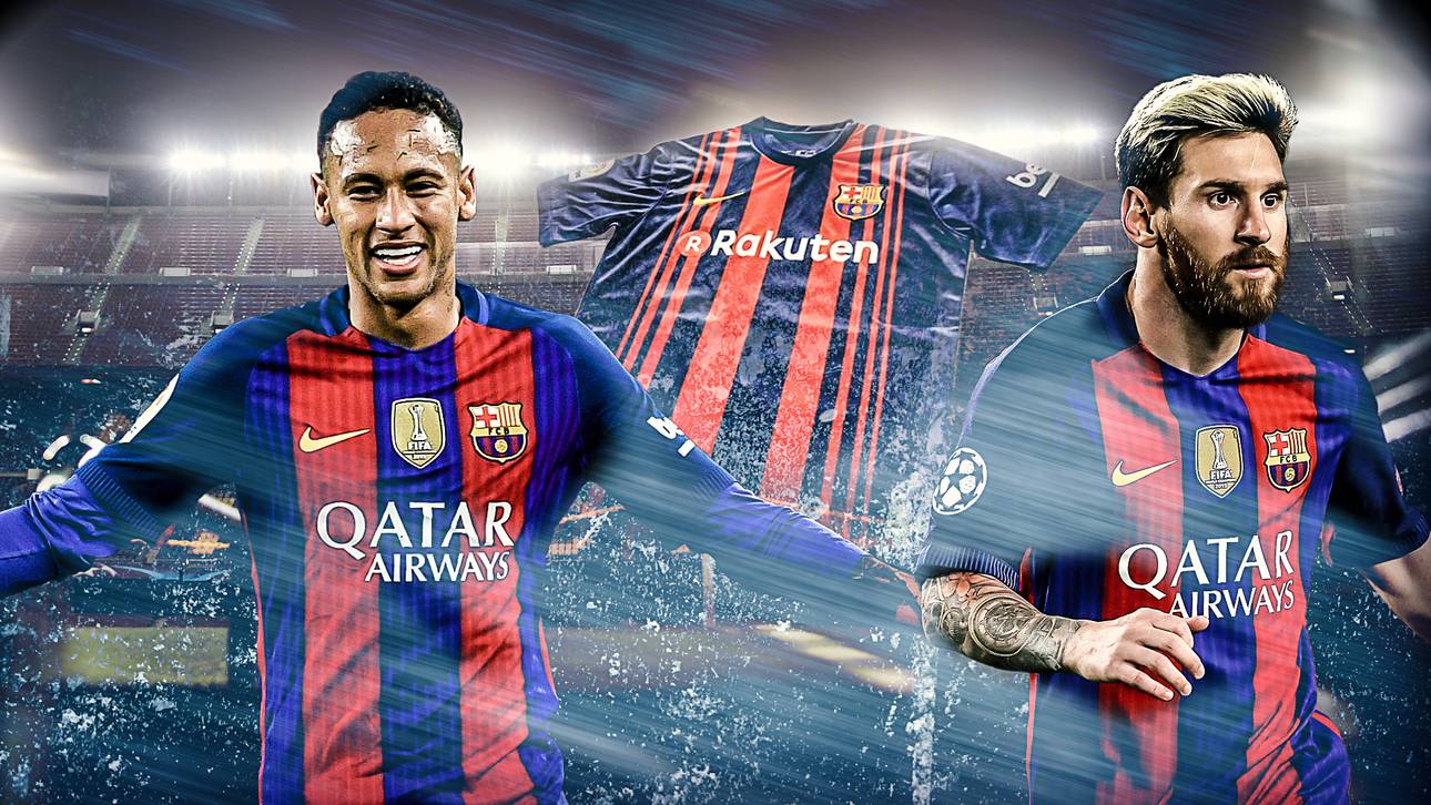 Neue Barca-Trikots enthüllt