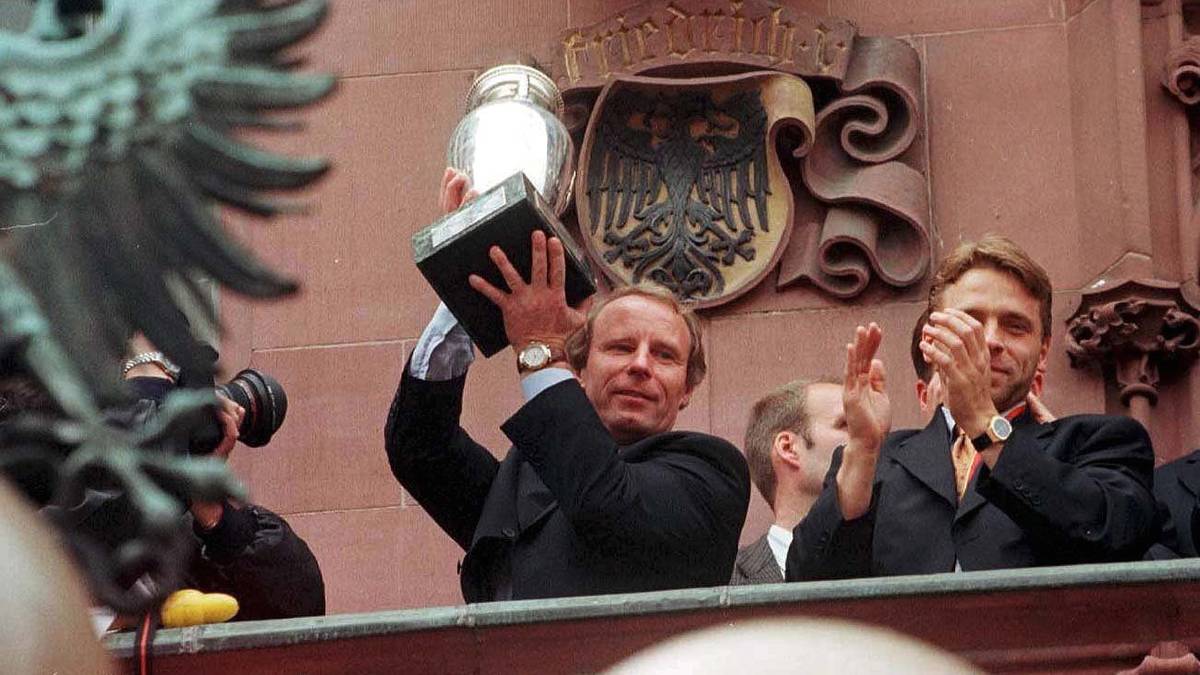 Berti Vogts gewann mit dem DFB-Team 1996 den EM-Titel