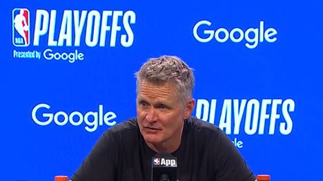 Warriors-Coach Steve Kerr vergleicht Draymond Greens Defensivaktionen mit einem letzten Wurf von Steph Curry – für den 59-Jährigen ist Green der beste Verteidiger, den er je gesehen hat.