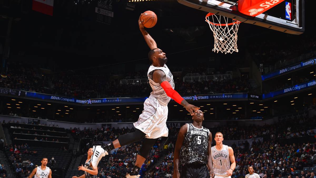 ... und auch Shabazz Muhammad auch fliegen - die US-Boys kommen einfach nicht am World-Team vorbei