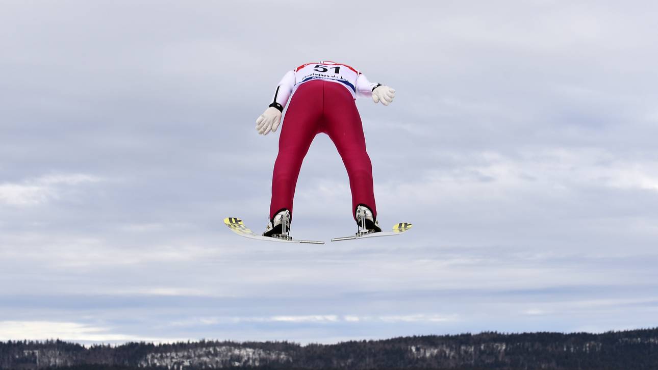 Schnee und Nebel stoppen Frenzel
