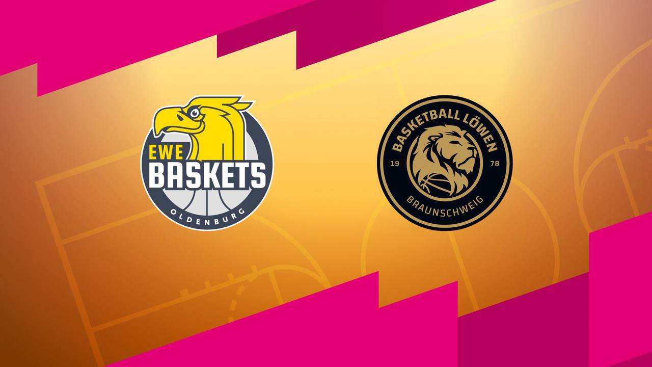 EWE Baskets Oldenburg - Basketball Löwen Braunschweig (Highlights)