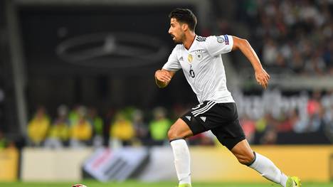 Sami Khedira führt die DFB-Elf gegen Spanien als Kapitän aufs Feld