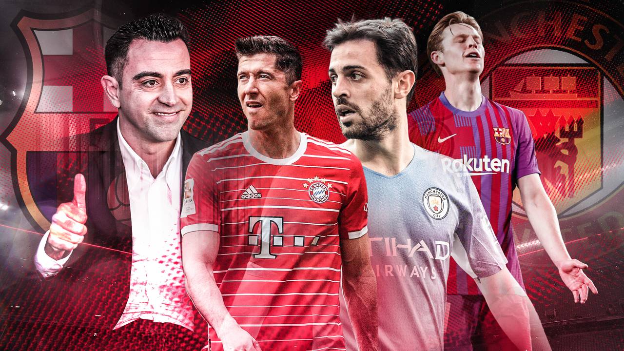 Transfermarkt Show: FC Barcelona: Robert Lewandowski, Frenkie De Jong und Silva