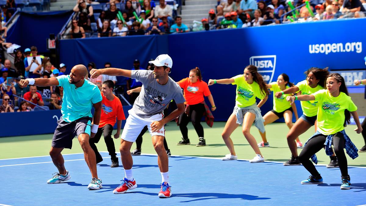 Der Weltranglistenerste Novak Djokovic bereitet sich mit einem speziellen Training auf die US Open vor