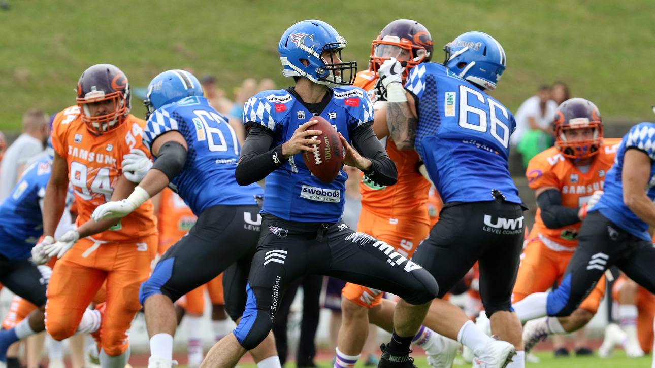 Die Allgäu Comets um Quarterback Justin Sottilare wollen den Unicorns die Party vermiesen