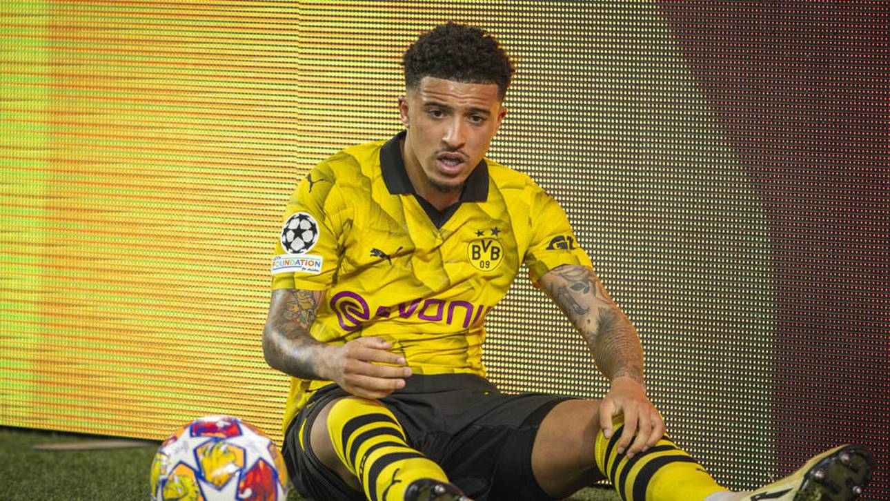 Jadon Sancho blickt vor dem CL-Finale auf die Vergangenheit