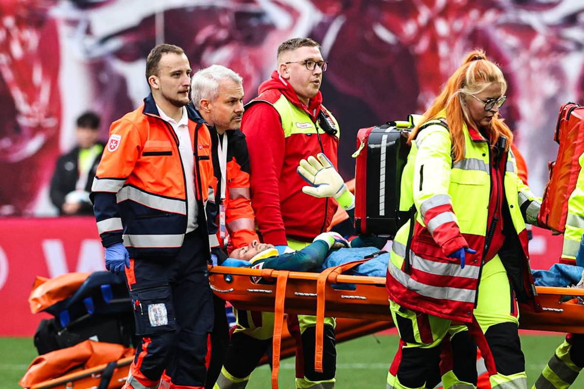 Nach Zusammenprall: Leipzig gibt Diagnose bekannt