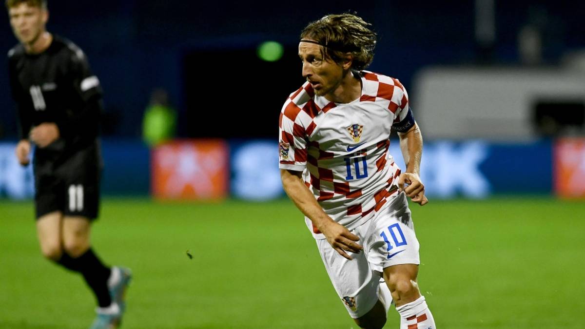 Luka Modric führt das WM-Aufgebot von Kroatien an