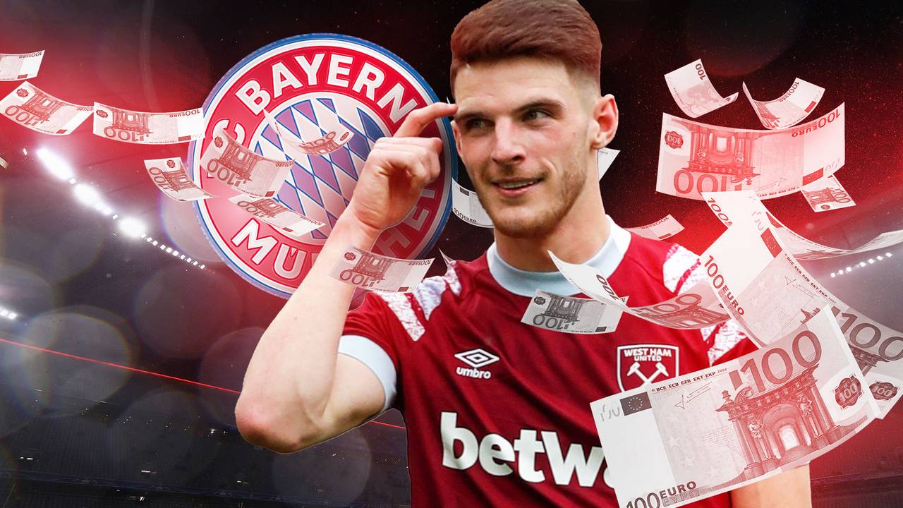 Für Declan Rice müsste Bayern München tief ins Portemonnaie greifen | 2nach10