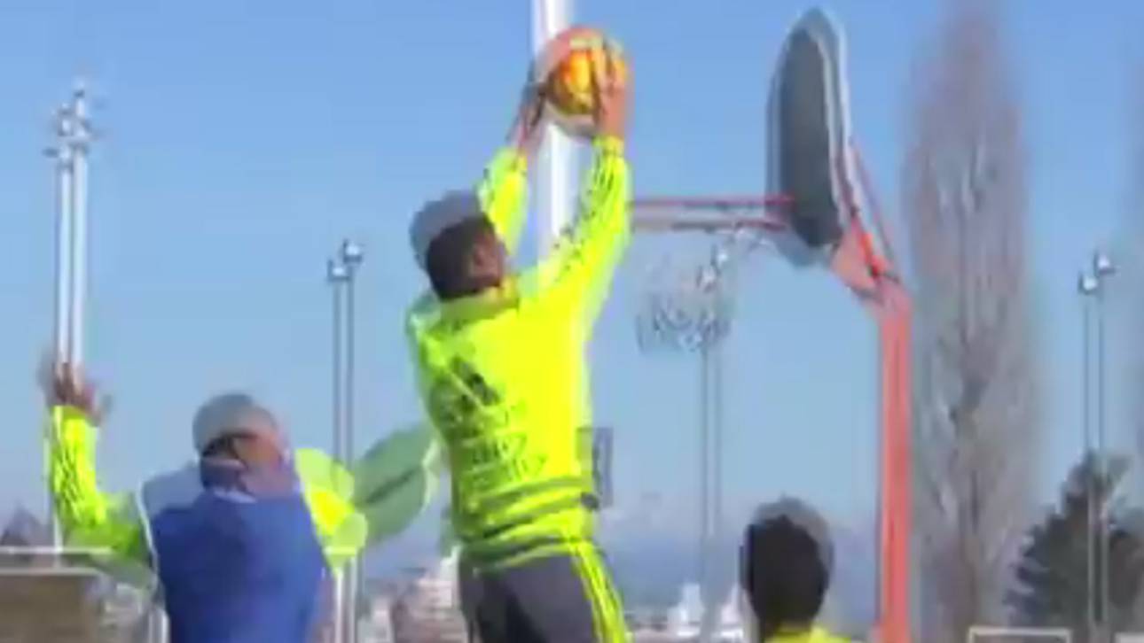 Dunking! Ronaldo lässt es krachen