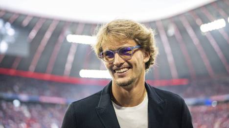 Alexander Zverev ist großer Fan des FC Bayern