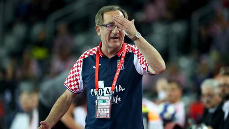 Kroatiens Nationaltrainer Lino Cervar gilt als Heißsporn 