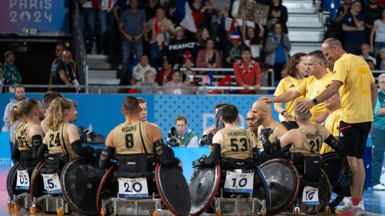 Rollstuhlrugby: Deutschland ohne Sieg