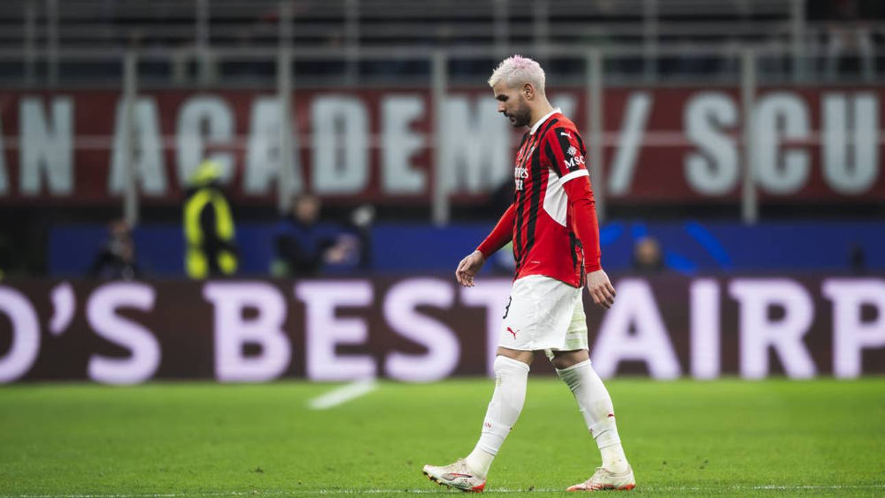 Die Szene des Spiels: Theo Hernandez kassiert nach einer Schwalbe seine zweite Gelbe Karte des Abends