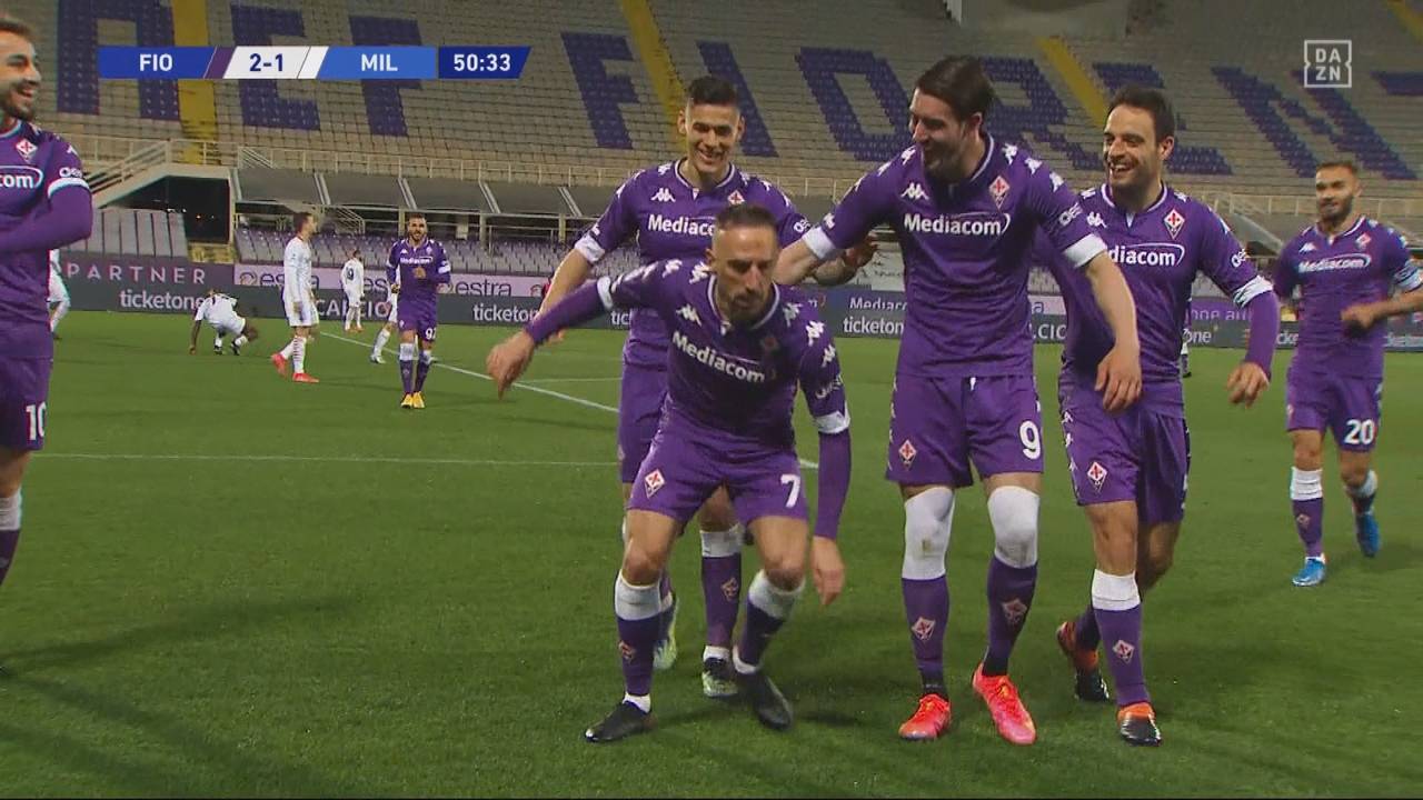 AC Florenz - AC Mailand (2:3): Tore und Highlights | Serie A