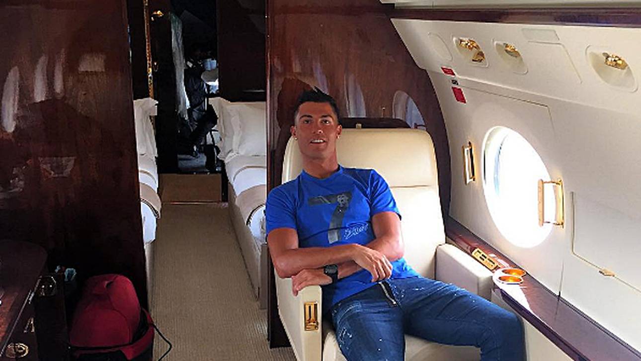 Lande-Crash bei Ronaldos Privatjet