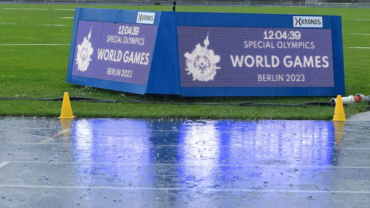 Regen in Berlin sorgt für Absagen