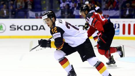 Dei deutsche Eishockey-Nationalmannschaft trifft bei der WM zum Auftakt auf Kanada