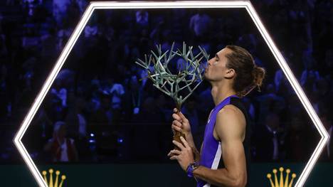 Alexander Zverev gewann in Paris seinen siebten Sieg bei einem 1000er-Turnier