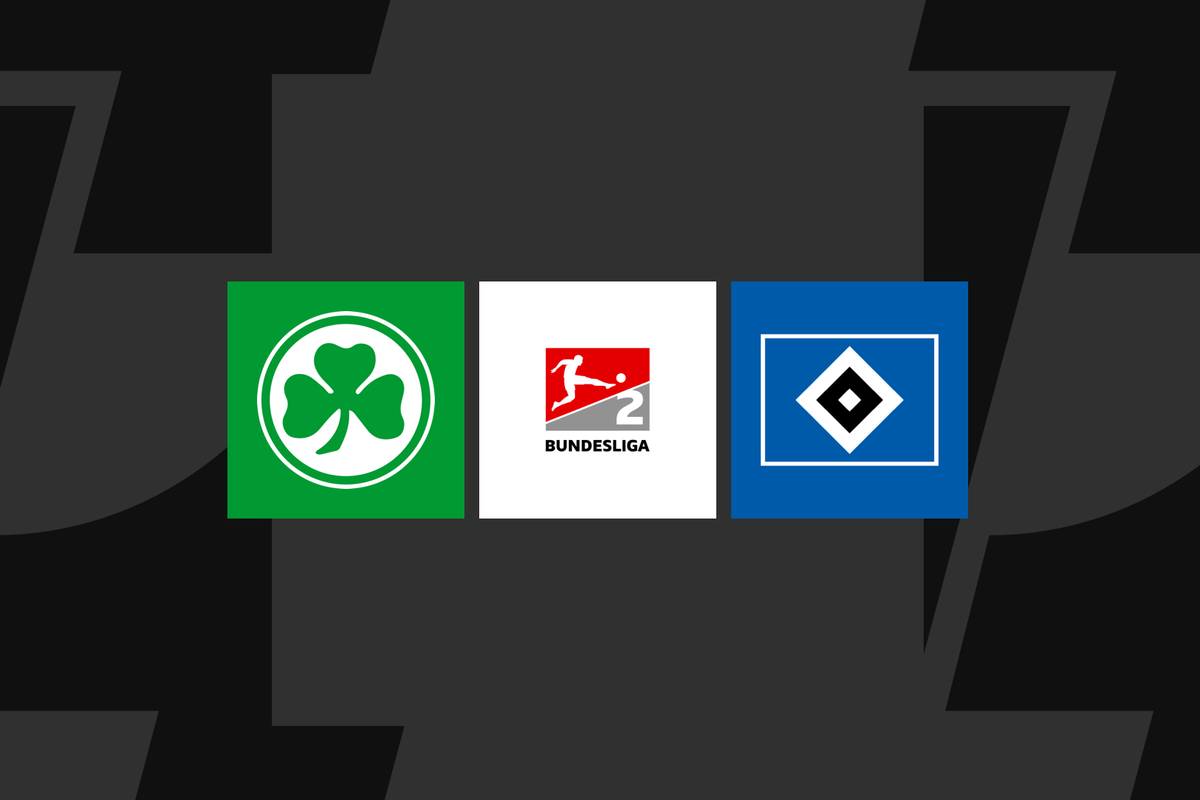 2. Bundesliga heute: Fürth gegen Hamburg