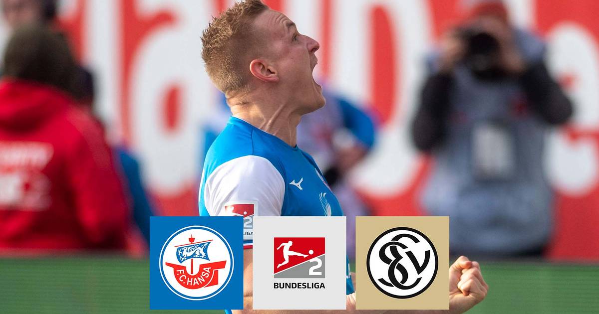 Hansa Rostock – SV Elversberg (2:1): Tore & Highlights | 2. Bundesliga