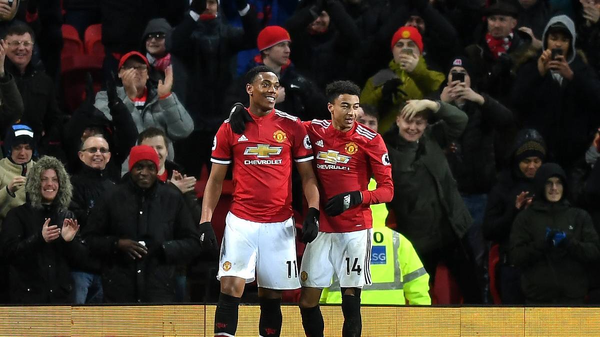 ...Lingard zu wenig Unterstützung. Insgesamt erscheint die Sturmreihe der Red Devils in der aktuellen Saison nicht titelreif