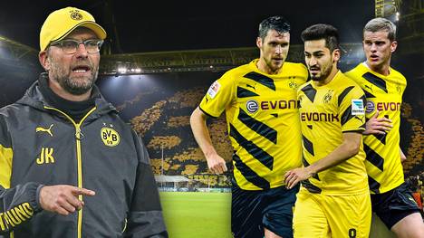 Dortmunds Trainer Jürgen Klopp (l.) tüftelt an seiner Besetzung im Mittelfeld
