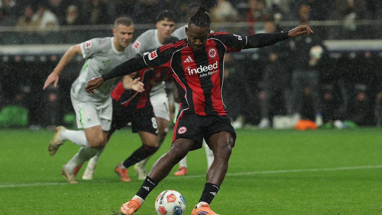 Michy Batshuayi rettete der Eintracht spät einen Punkt