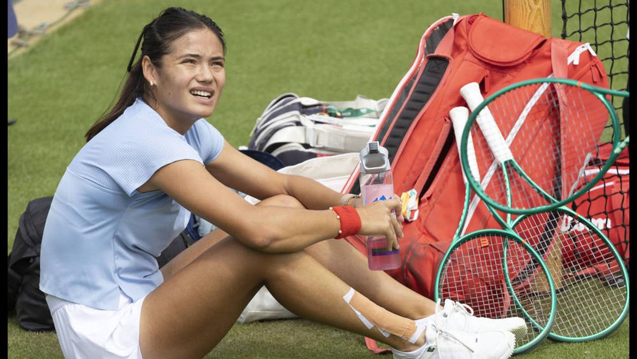 Raducanu bangt um Wimbledon-Start