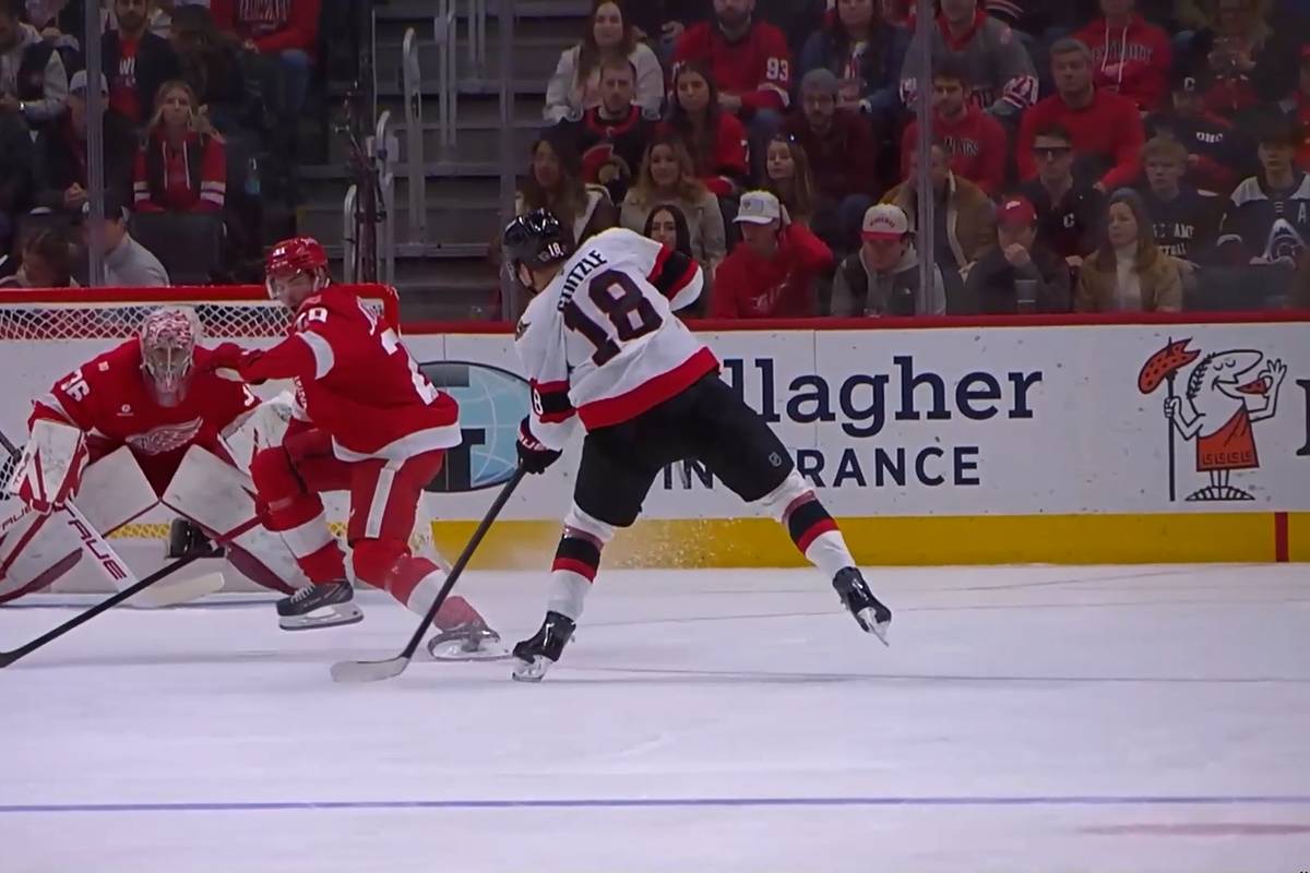 Tor von Stützle? Erst die Wiederholung sorgt für Klarheit