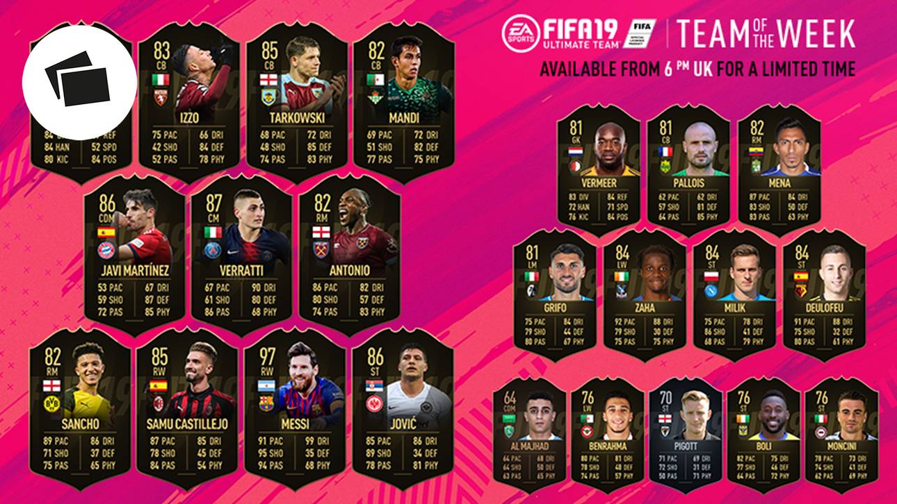 FIFA 19: Bundesliga dominiert TotW