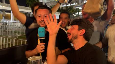 Der FC Bayern macht das Achtelfinale der Klub-WM mit einem 2:1-Erfolg gegen die Boca Juniors klar. Das trübt die Stimmung der argentinischen Fans in keinster Weise, wie SPORT1-Chefreporter Stefan Kumberger zu spüren bekommt.