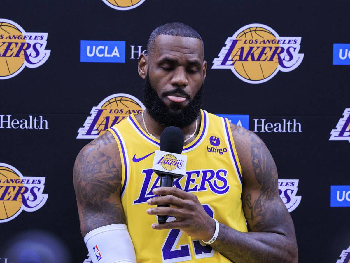 Kurioser Post! LeBron James als Biathlet?