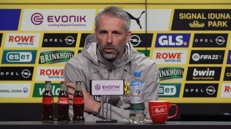 Für Borussia Dortmund gibt es in dieser Saison keine Chance mehr einen Titel zu gewinnen. Dennoch appelliert Marco Rose das Maximum aus dem Endspurt herauszuholen.