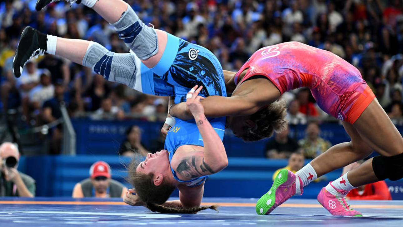 Schockierende Szenen um Ringerin