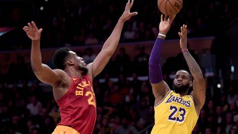 LeBron James von den Los Angeles Lakers ist viermaliger MVP