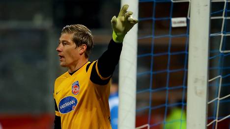 Jan Zimmermann im Trikot des 1. FC Heidenheim