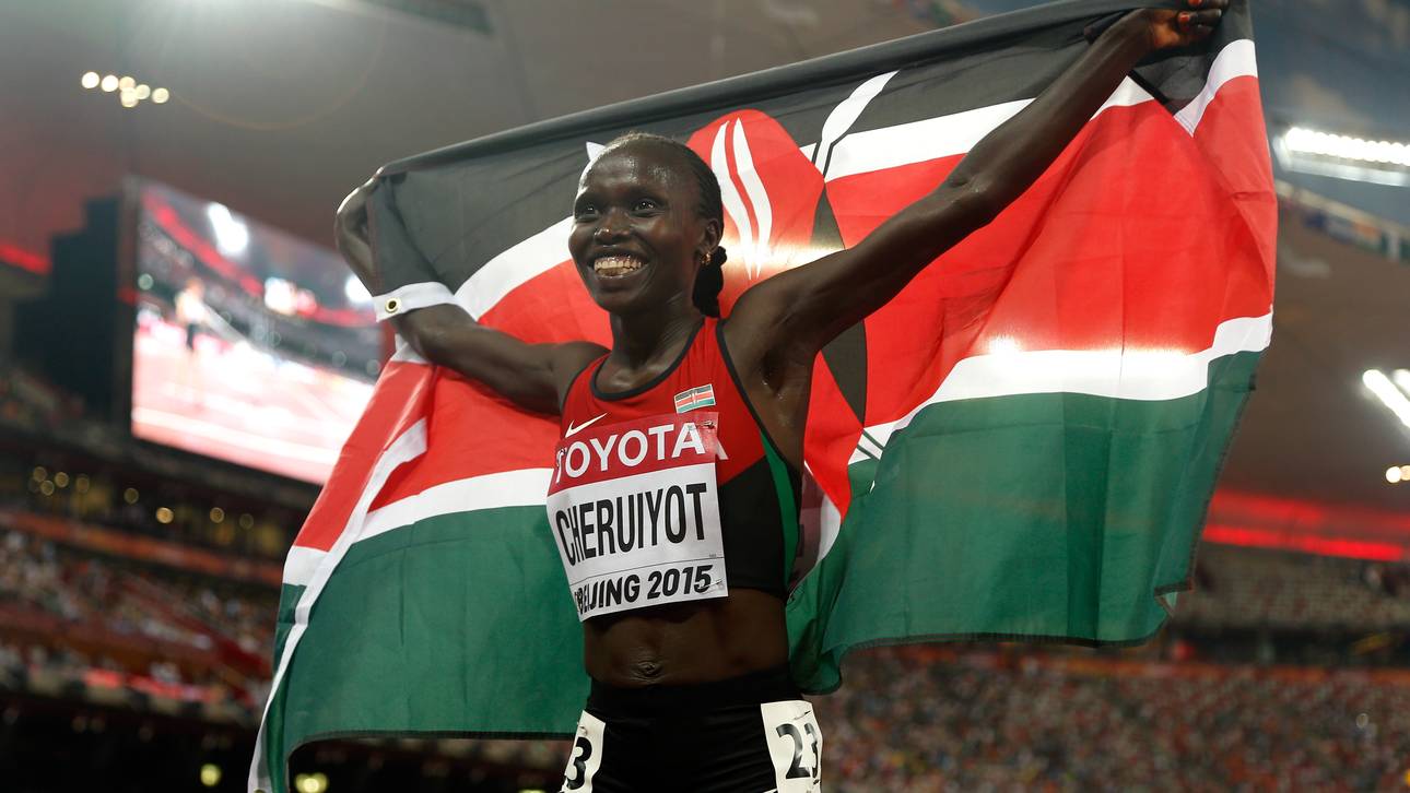 Gold für Kenianerin über 10.000 Meter