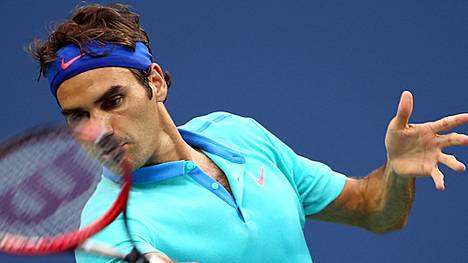 Roger Federer setzte sich gegen den Spanier Marcel Granollers durch