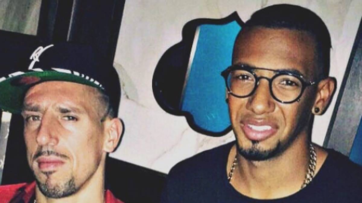 ...und trifft sich in den Ferien mit seinem Teamkollegen Jerome Boateng
