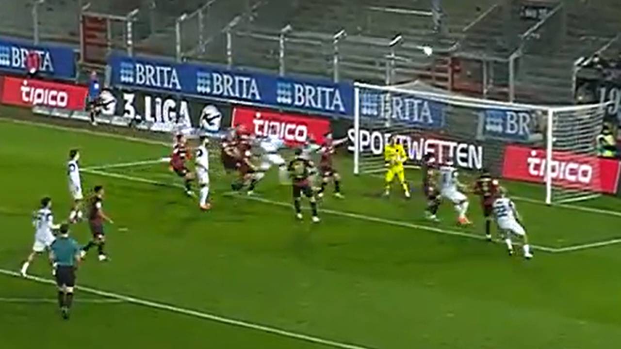 SV Wehen Wiesbaden - SV Waldhof Mannheim | Highlights der 3. Liga im Video
