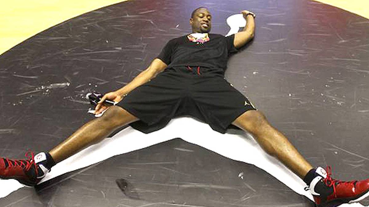 Nicht nur Jungstar Dwyane Wade wird von Jordan inspiriert.