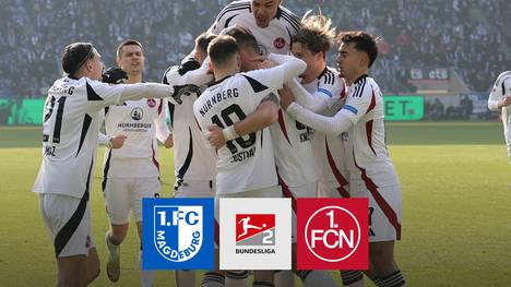 Die Partie zwischen dem 1. FC Magdeburg und dem 1. FC Nürnberg wird zum Spektakel. 