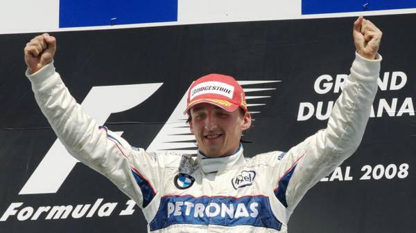 Robert Kubica of Poland, driving for BMW