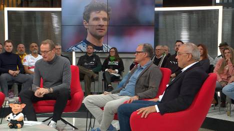 Wie gut ist Thomas Müller noch und muss er sogar zur EM mit? Diese Frage beschäftigt den STAHLWERK Doppelpass. Die Runde bricht eine Lanze für den 34-Jährigen.