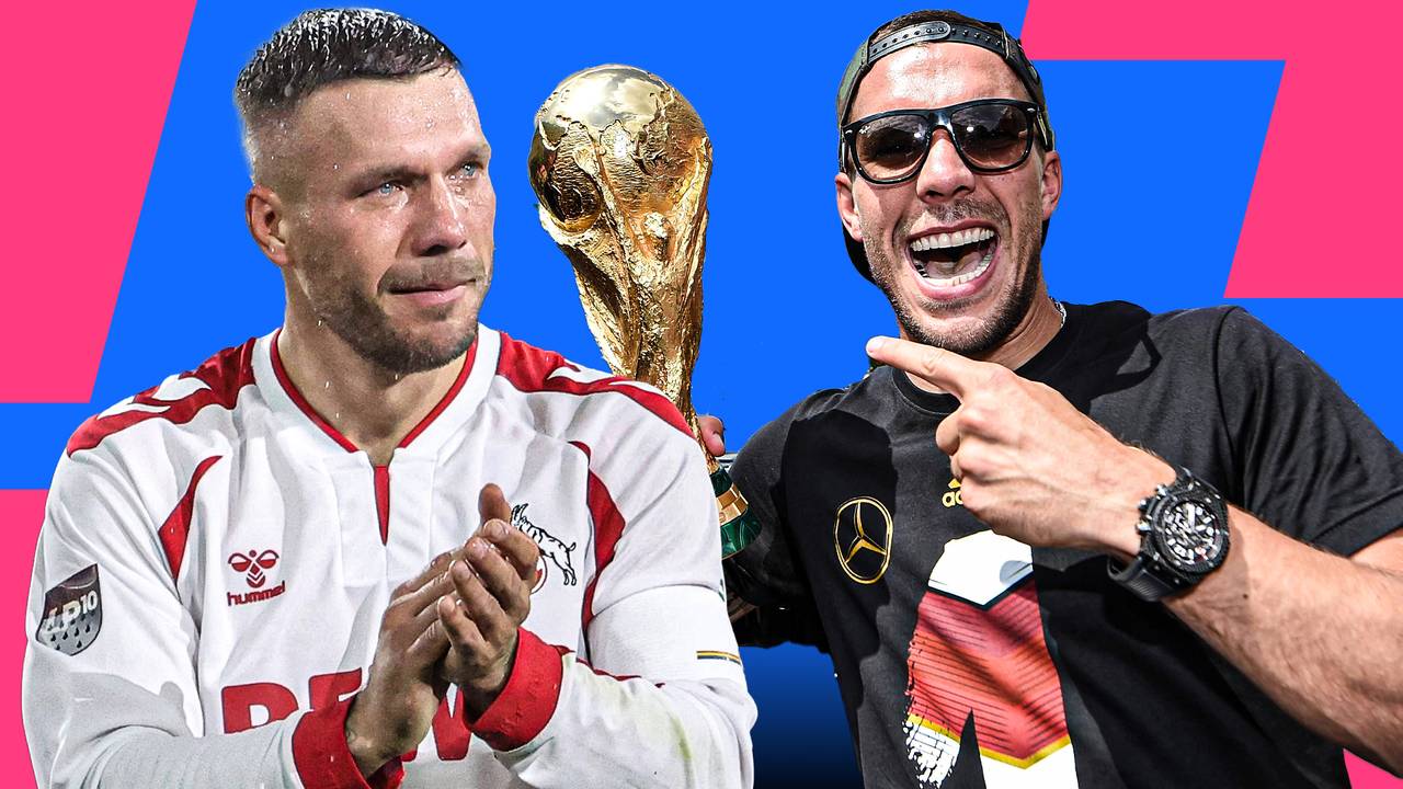 Übler Auftritt von Podolski