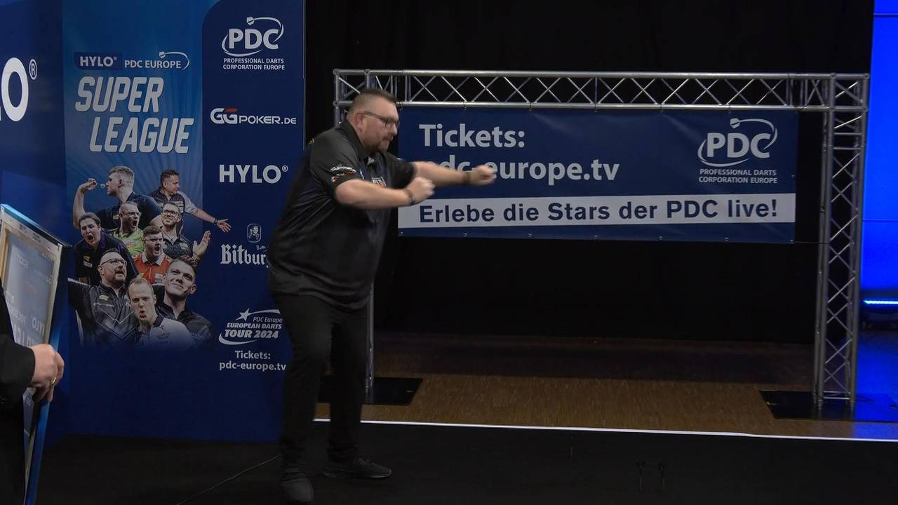 PDC Europe Super League: Dragutin Horvat gewinnt das Finale mit 8:3
