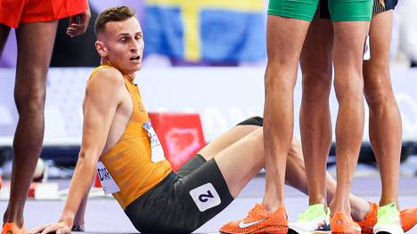 Karl Bebendorf schied bei den Olympischen Spielen in Paris im Vorlauf aus